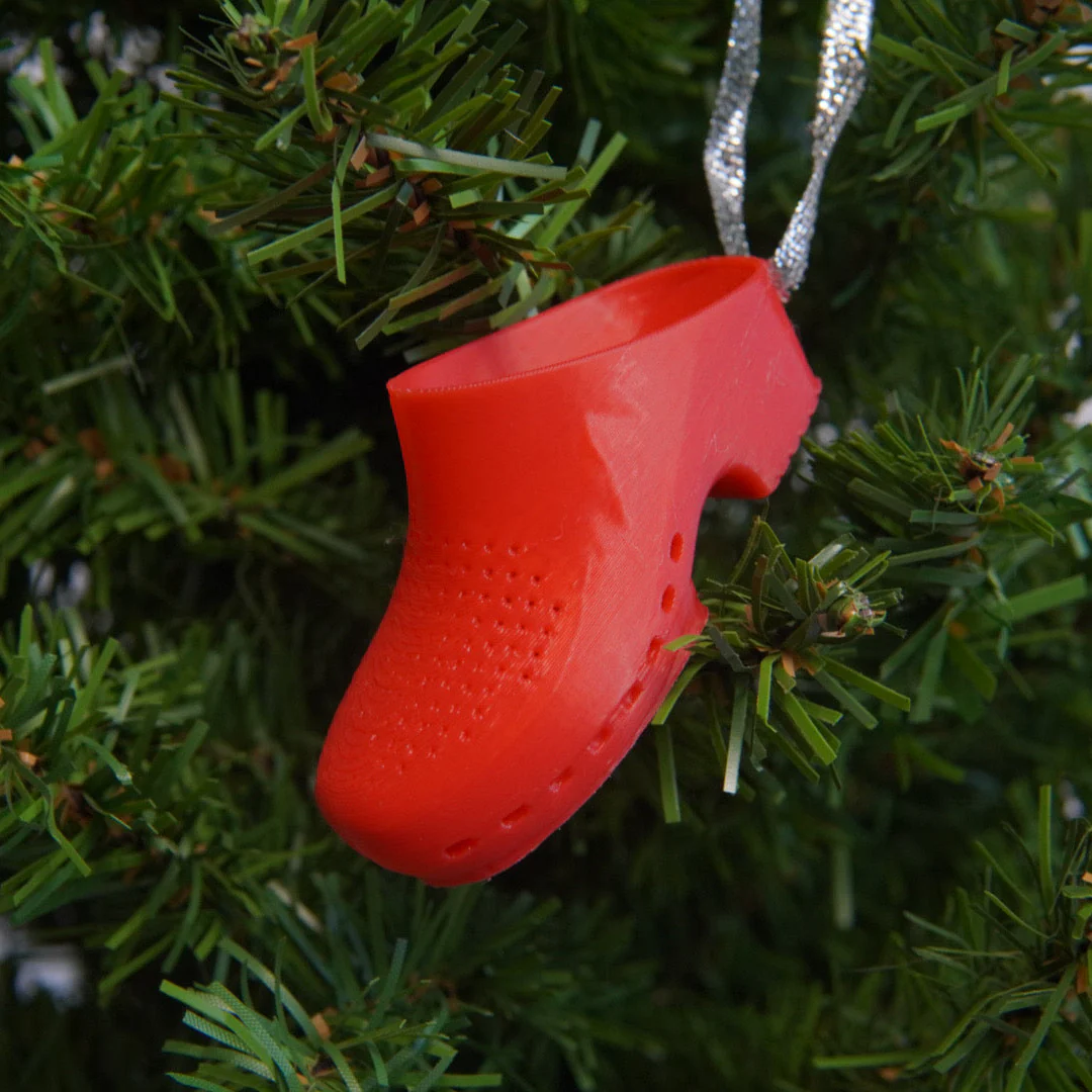 Calzuro Clog Christmas Tree Ornament - Image 2