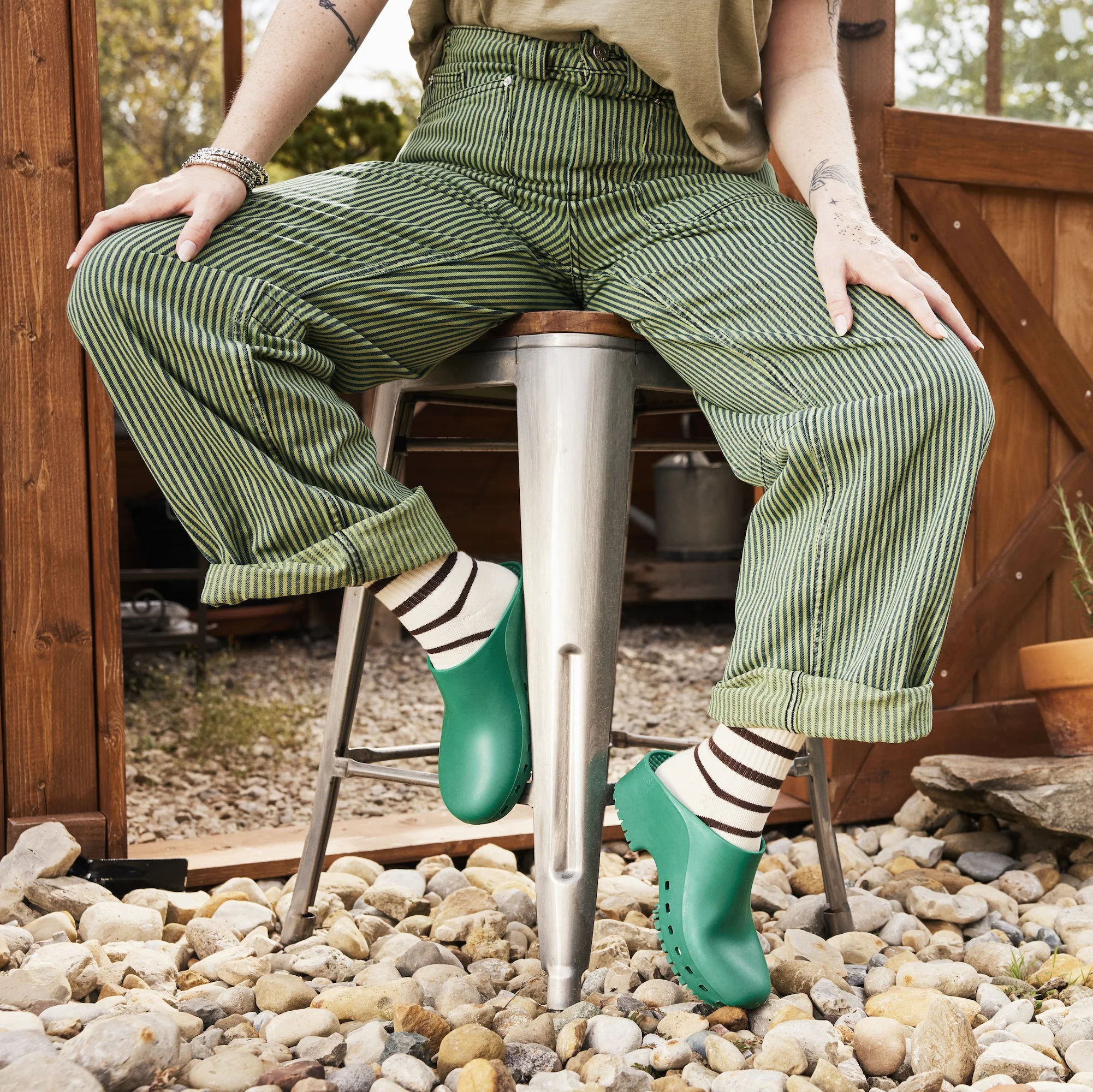 Calzuro Classic Without Holes Green - Image 4