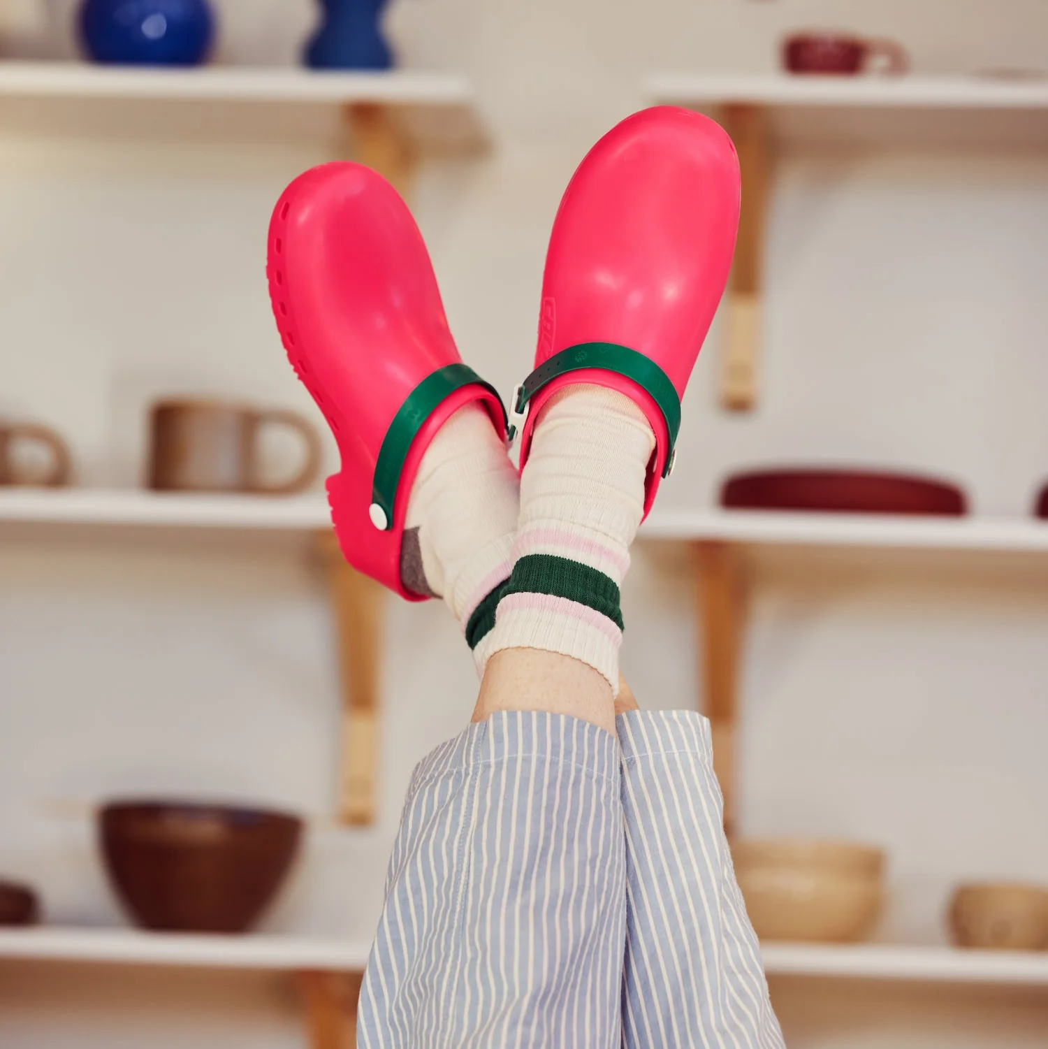 Calzuro Classic Without Holes Hot Pink - Image 4