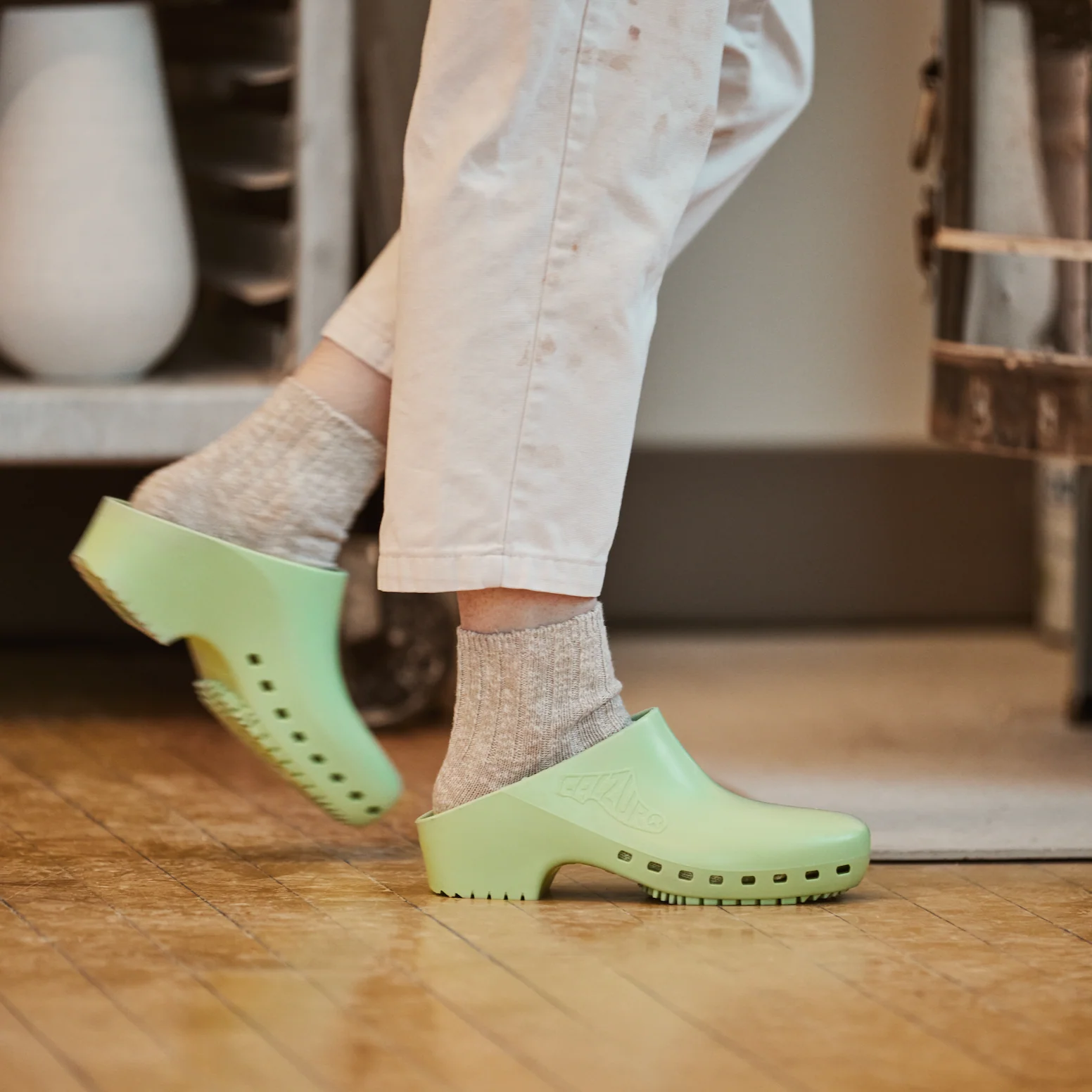 Calzuro Classic Without Holes Pistachio - Image 3