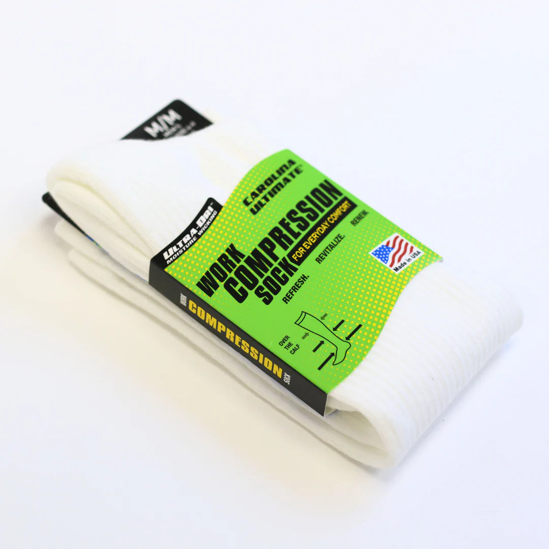 White Compression Sock - Image 3