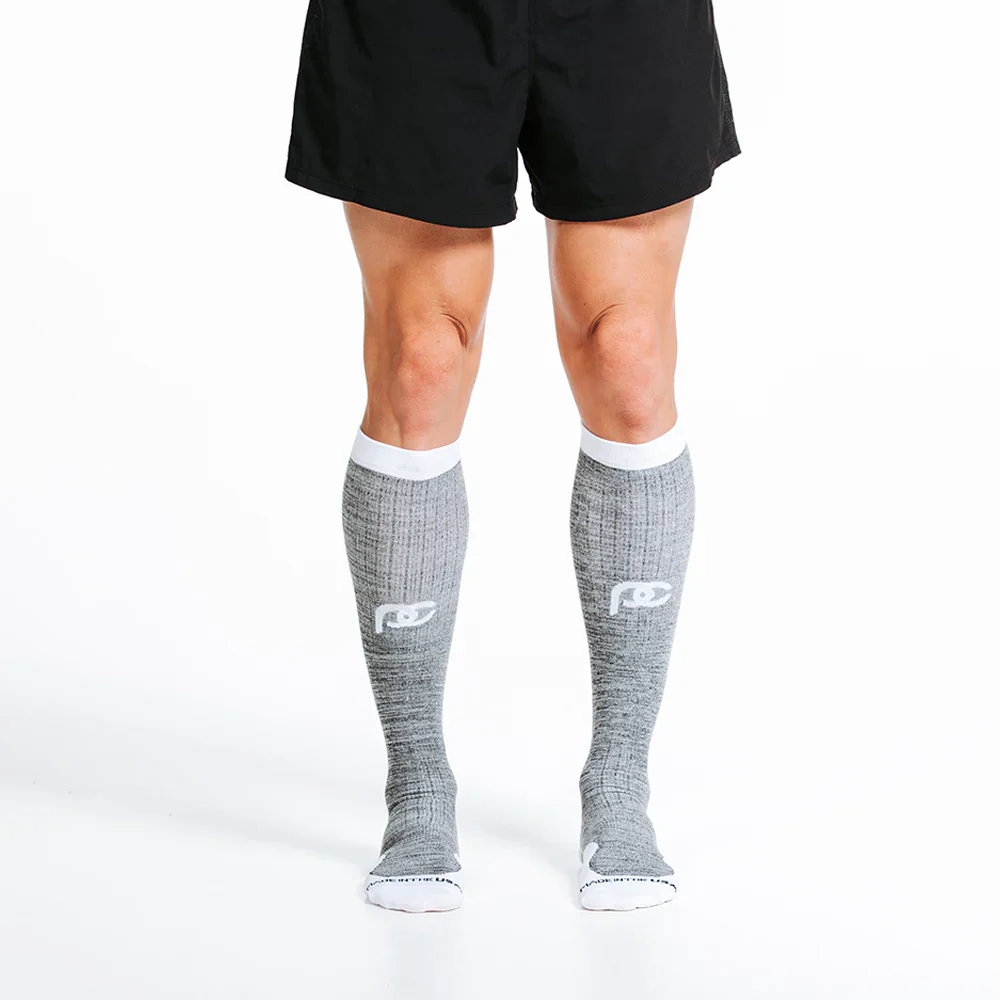 Heather Slate Compression Sock - Image 4
