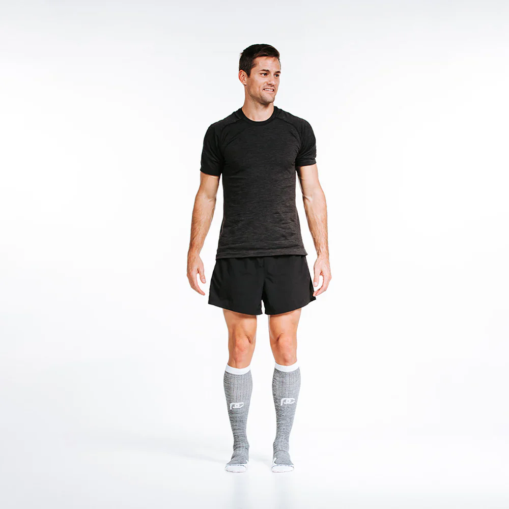 Heather Slate Compression Sock - Image 5