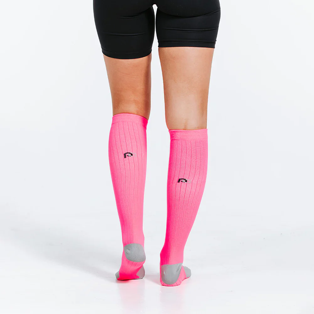 Neon Pink Compression Sock - Image 6