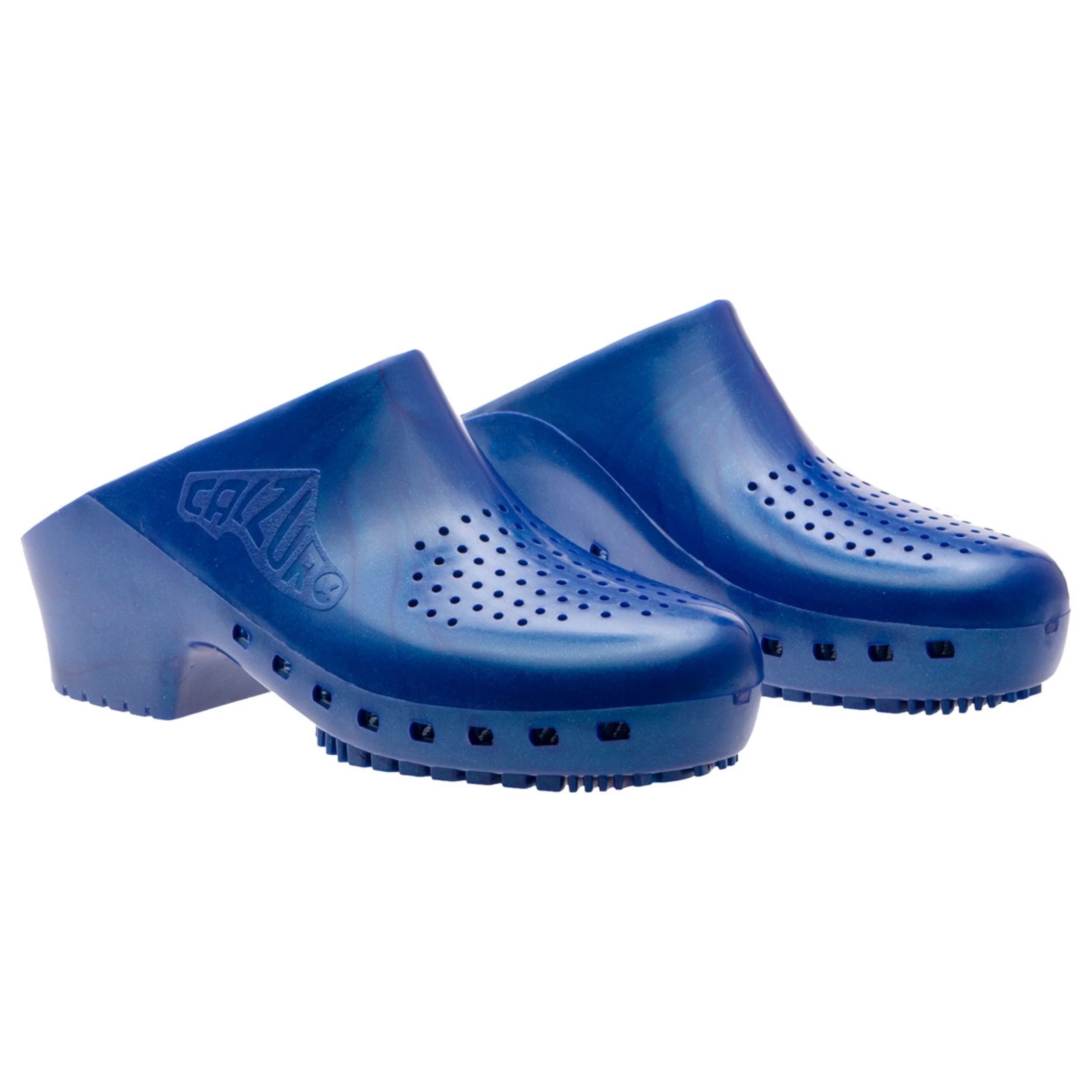 Calzuro Classic With Holes Metallic Blue - Image 4